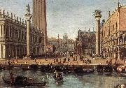 Gaspar Van Wittel The Piazzetta from the Bacino di San Marco painting